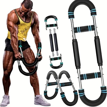 Ultimate Home Gym Equipment | Adjustable U-Shaped Arm Strengthener with Multi-Functional Design | Compact Workout Tool for Full-Body Fitness 1