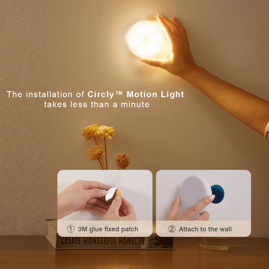 Motion Sensor LED Light | Cordless Cabinet Lamp