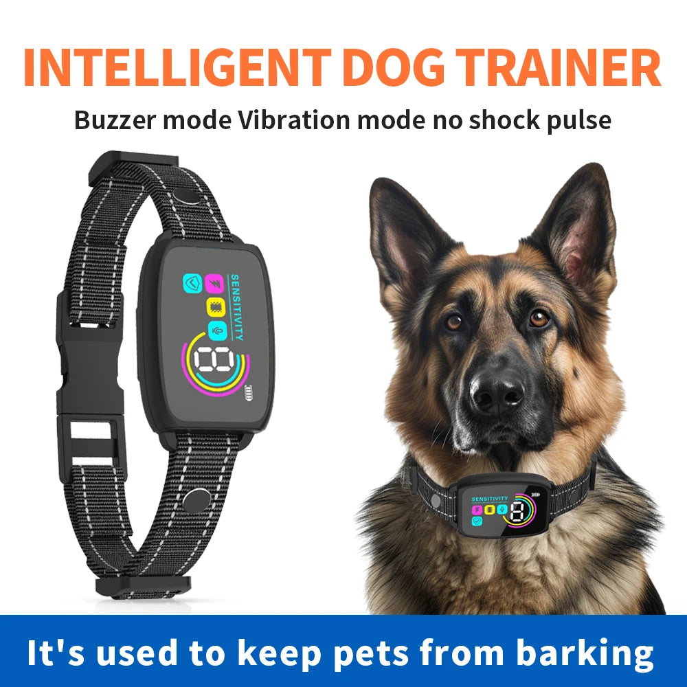 Smart Anti-Barking Dog Collar | Rechargeable & Waterproof with Adjustable Sensitivity for Effective Training 1
