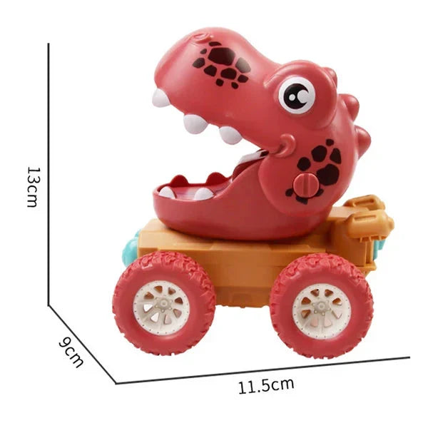 Kids Push Along Dinosaur Monster Truck Toy