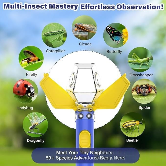 Explorer's Kit | Educational Insect Catcher with 6x Magnifying Glass | Portable Tool for Nature Discovery 6