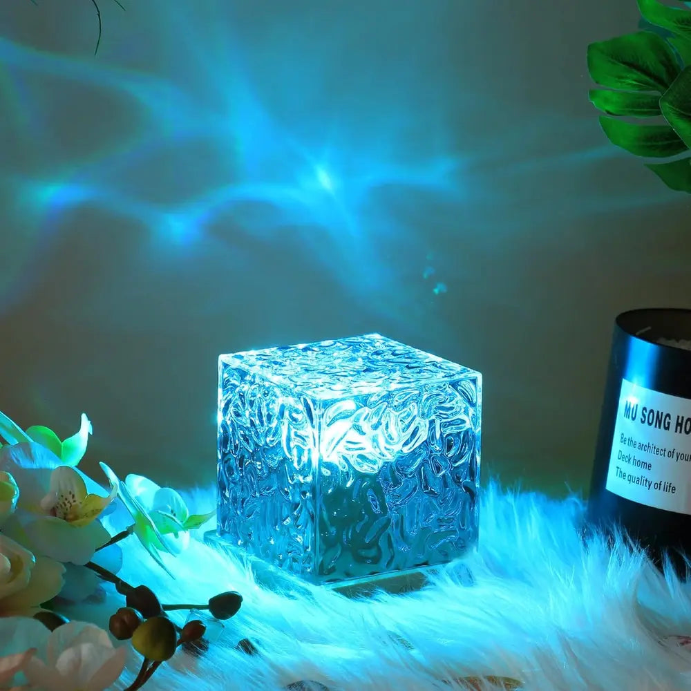 LED Cube Mood Light | Colour-Changing Lamp