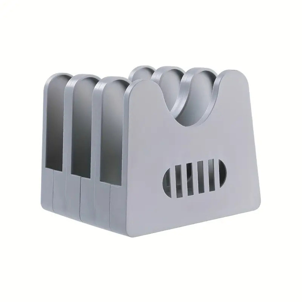 ABS Pot Lid and Utensils Storage Rack 0