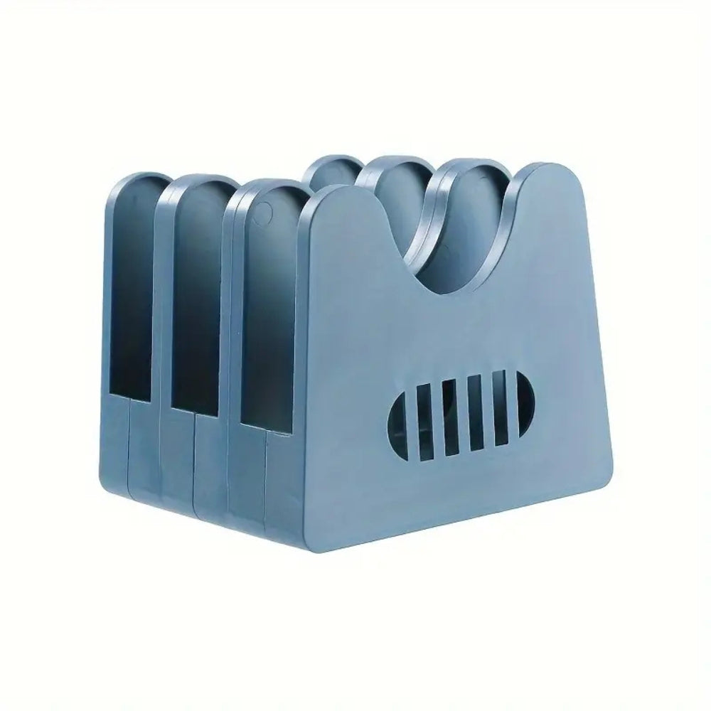 ABS Pot Lid and Utensils Storage Rack 6