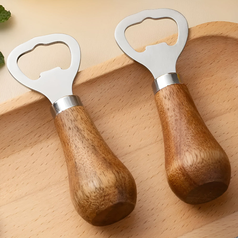 Acacia Wood Bottle Opener 3