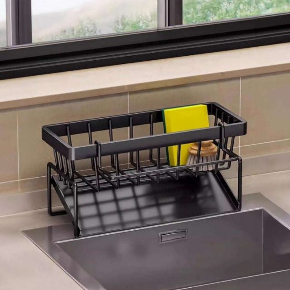 All-in-One Sponge Soap Cloth Self-Draining Rack 6