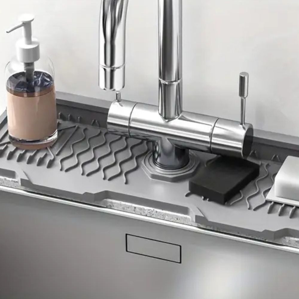Aqua Slope Rubber Faucet Sink Mat 5
