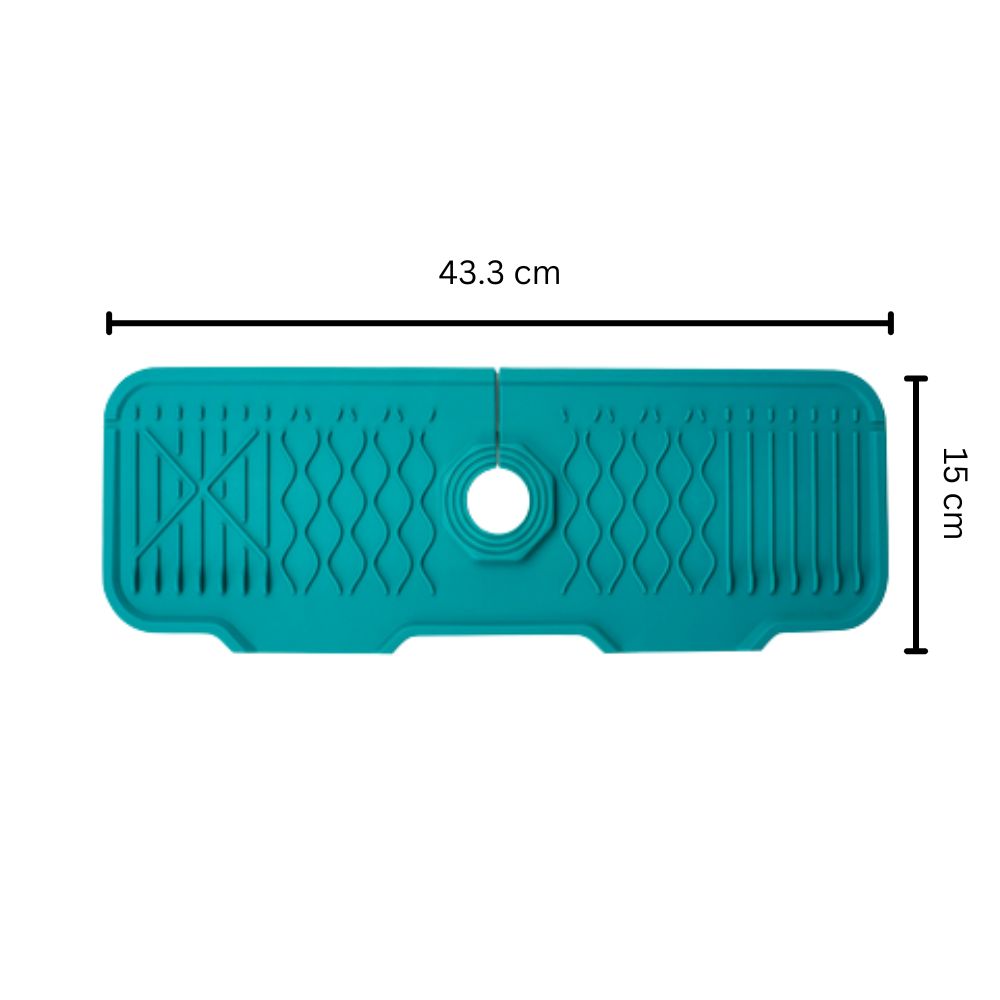 Aqua Slope Rubber Faucet Sink Mat 7