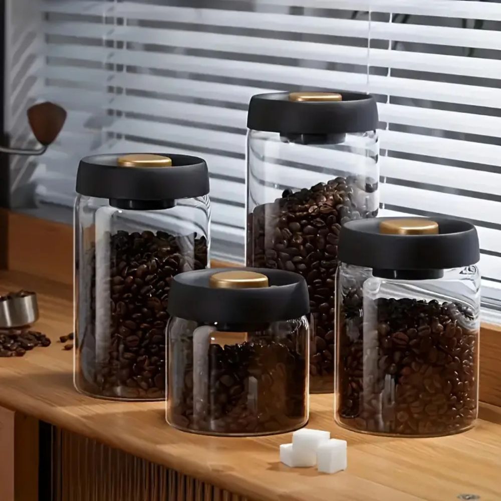 Aroma Vaccum Coffee Canister 1