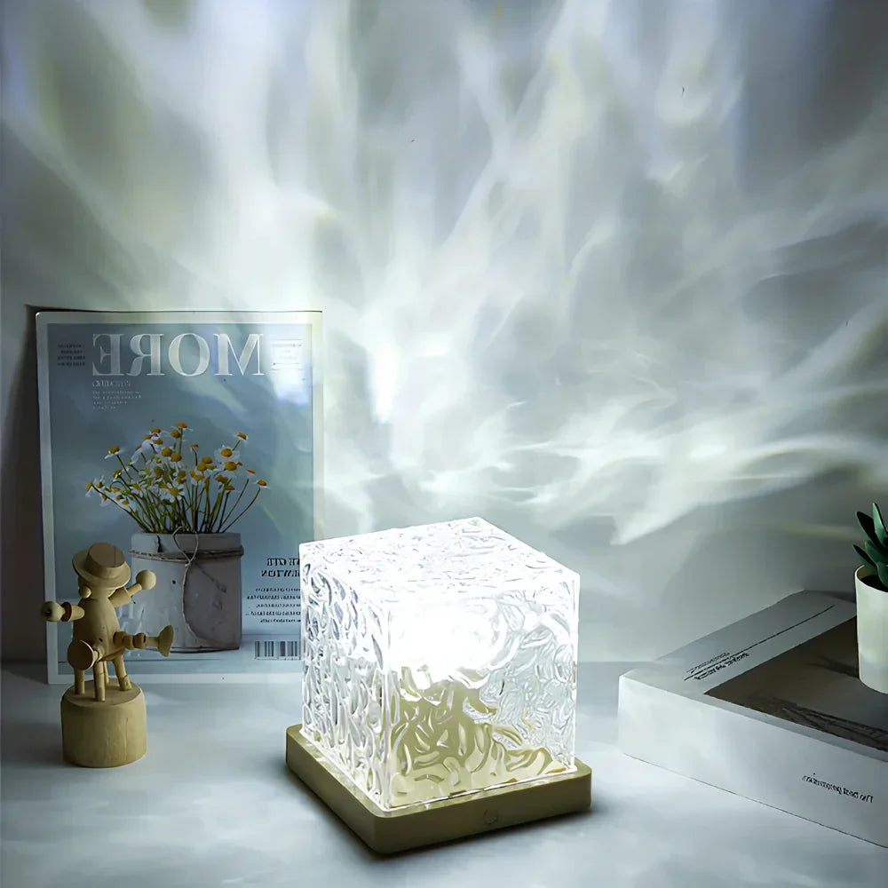 LED Cube Mood Light | Colour-Changing Lamp