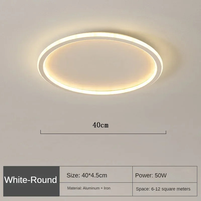 AuroraSphere | Elegant Minimalist Round LED Flush Mount Ceiling Light 17