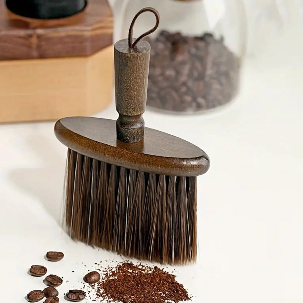 Barista Wooden Cleaning Brush 0