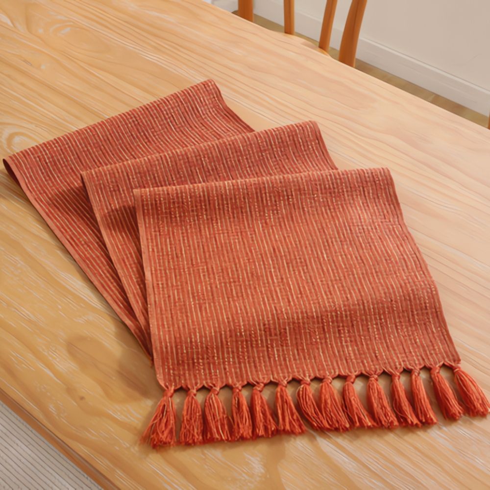Boho Woven Dining Table Runner 6