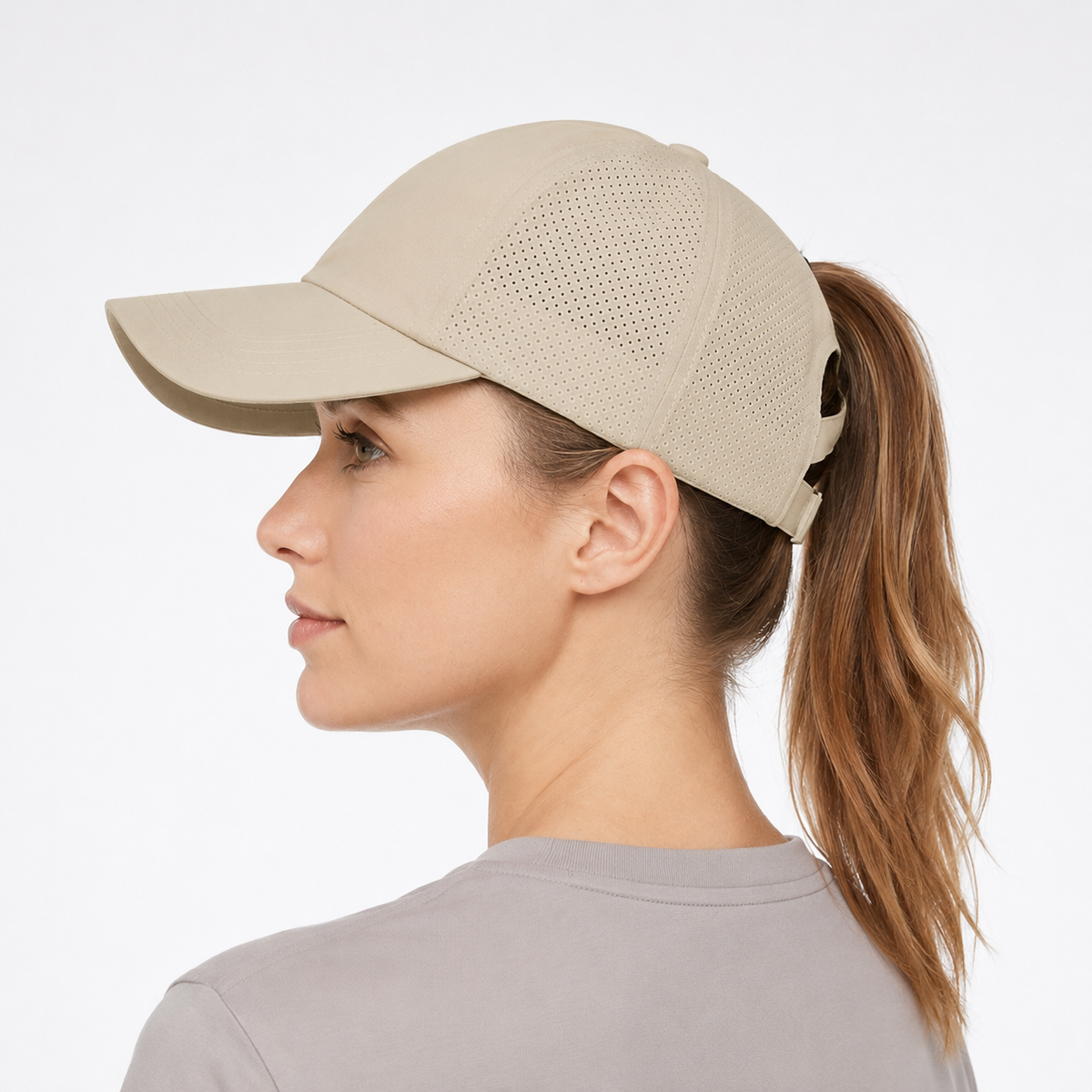 Adjustable Sports Ponytail Baseball Cap