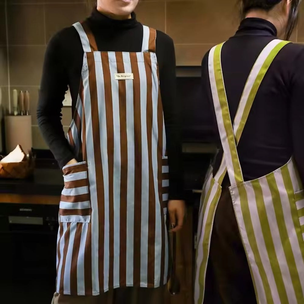 Classic Everyday Line Striped Apron 1