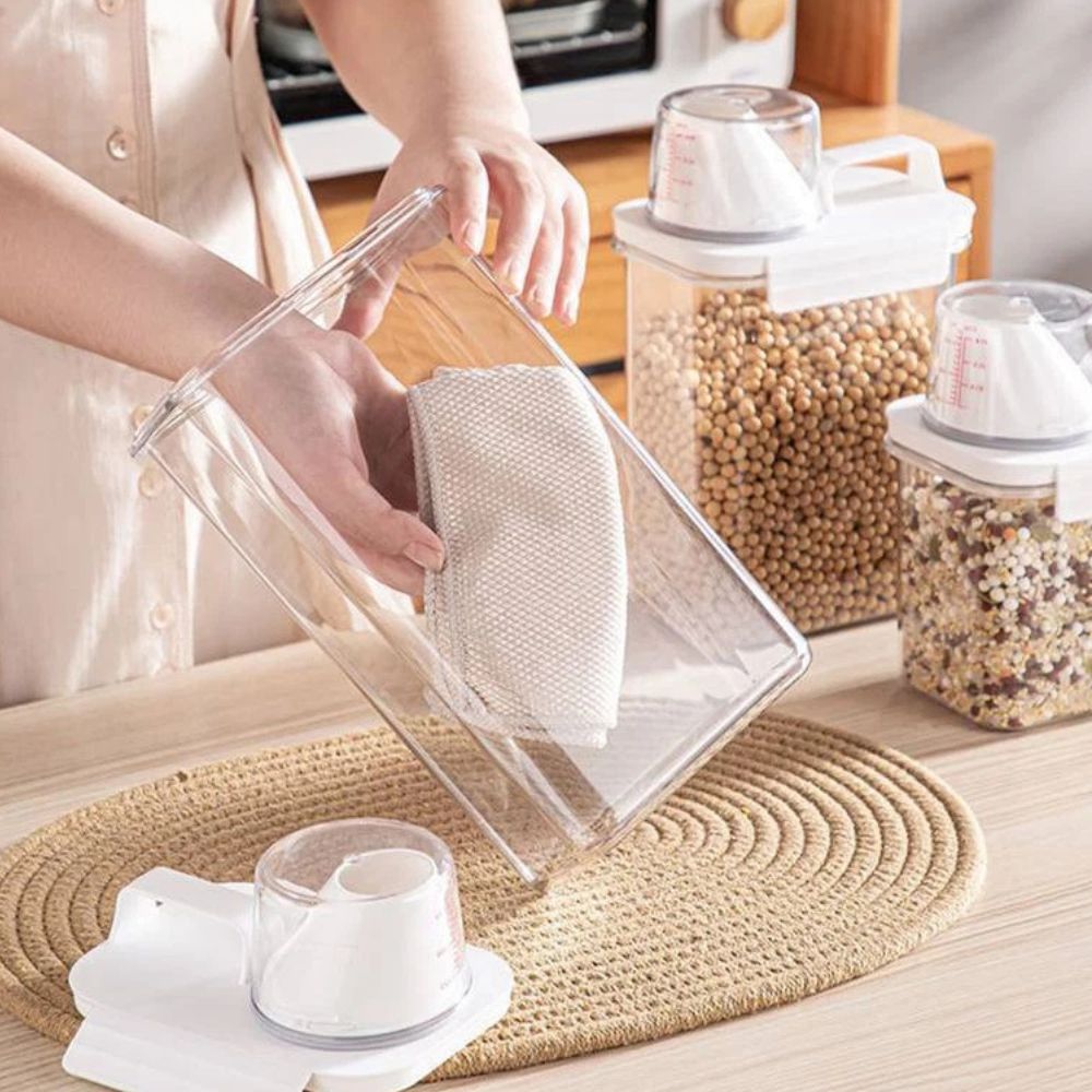 Clear Cereal and Grain Organiser 3
