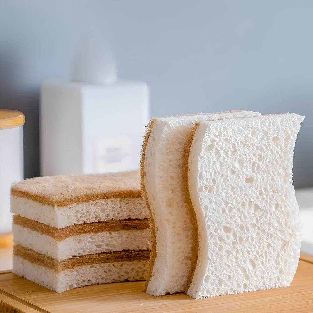 Coconut Fibre Natural Dish Sponge 1