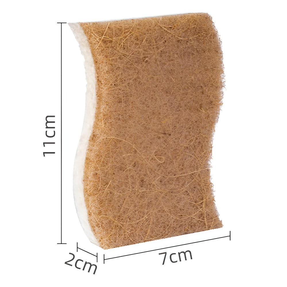 Coconut Fibre Natural Dish Sponge 4