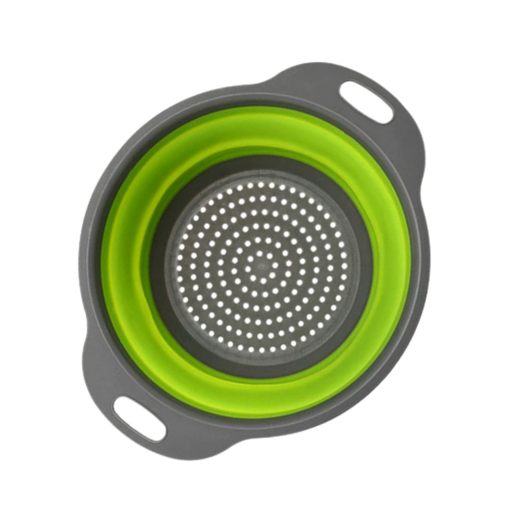 Collapsible Silicone Strainer Basket 0