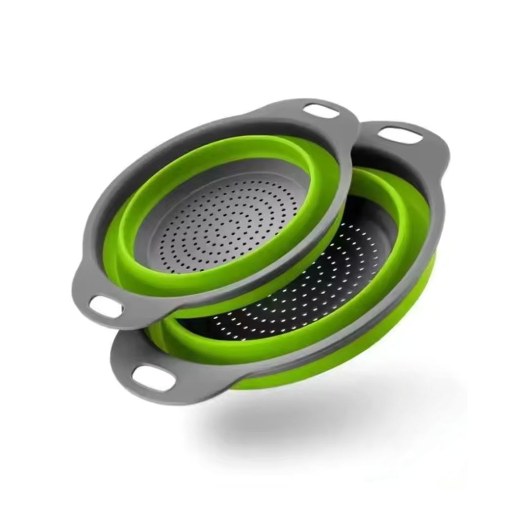 Collapsible Silicone Strainer Basket 2