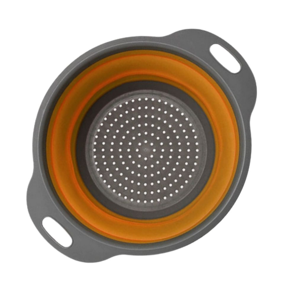 Collapsible Silicone Strainer Basket 5