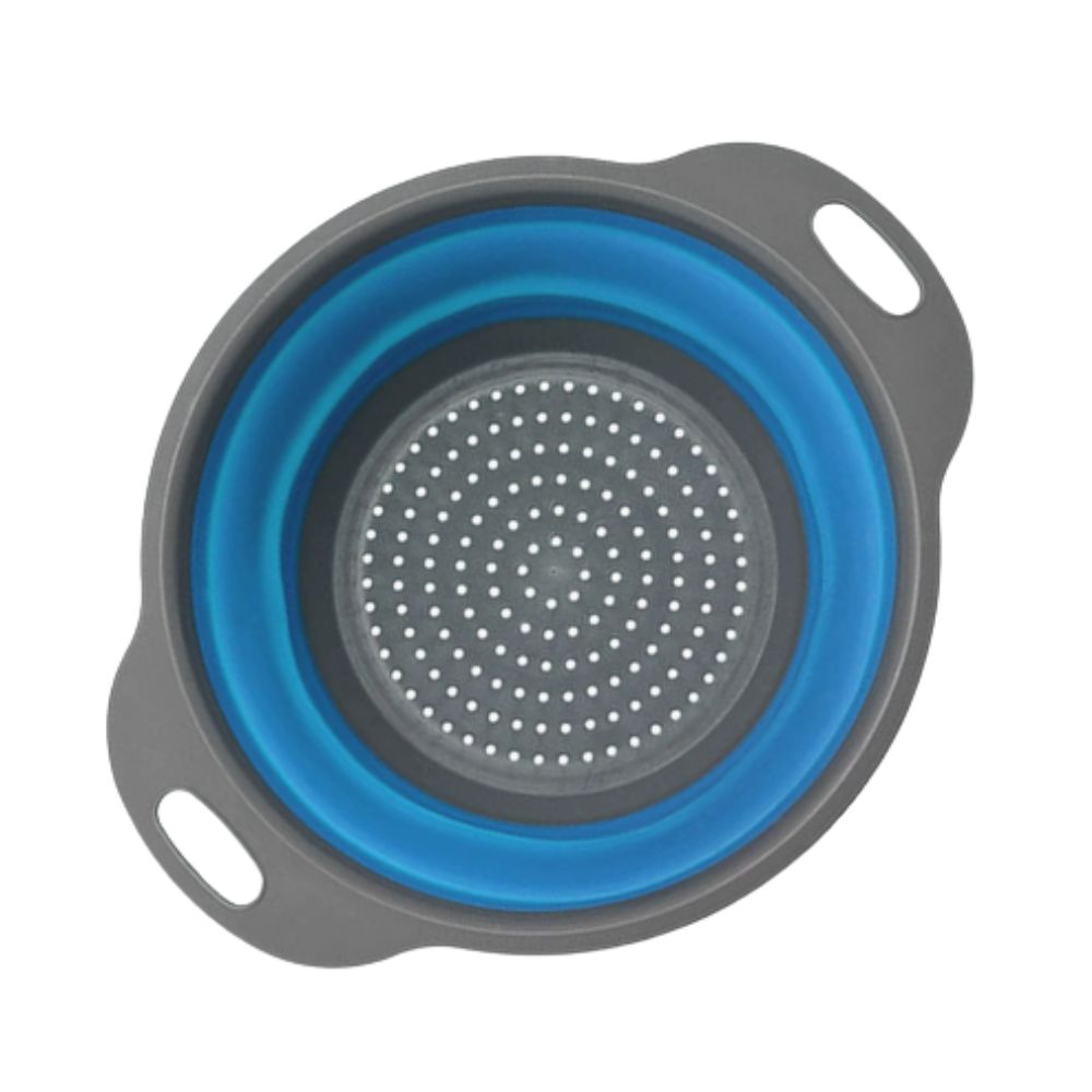 Collapsible Silicone Strainer Basket 7