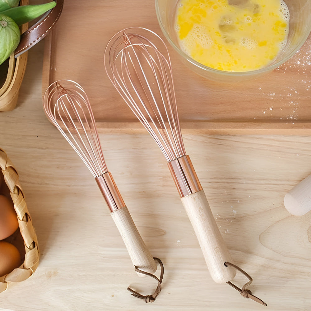 Copper Luxe Kitchen Whisk 3