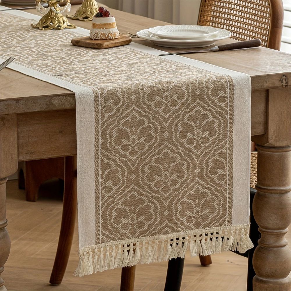 Damask Dune Table Runner 5