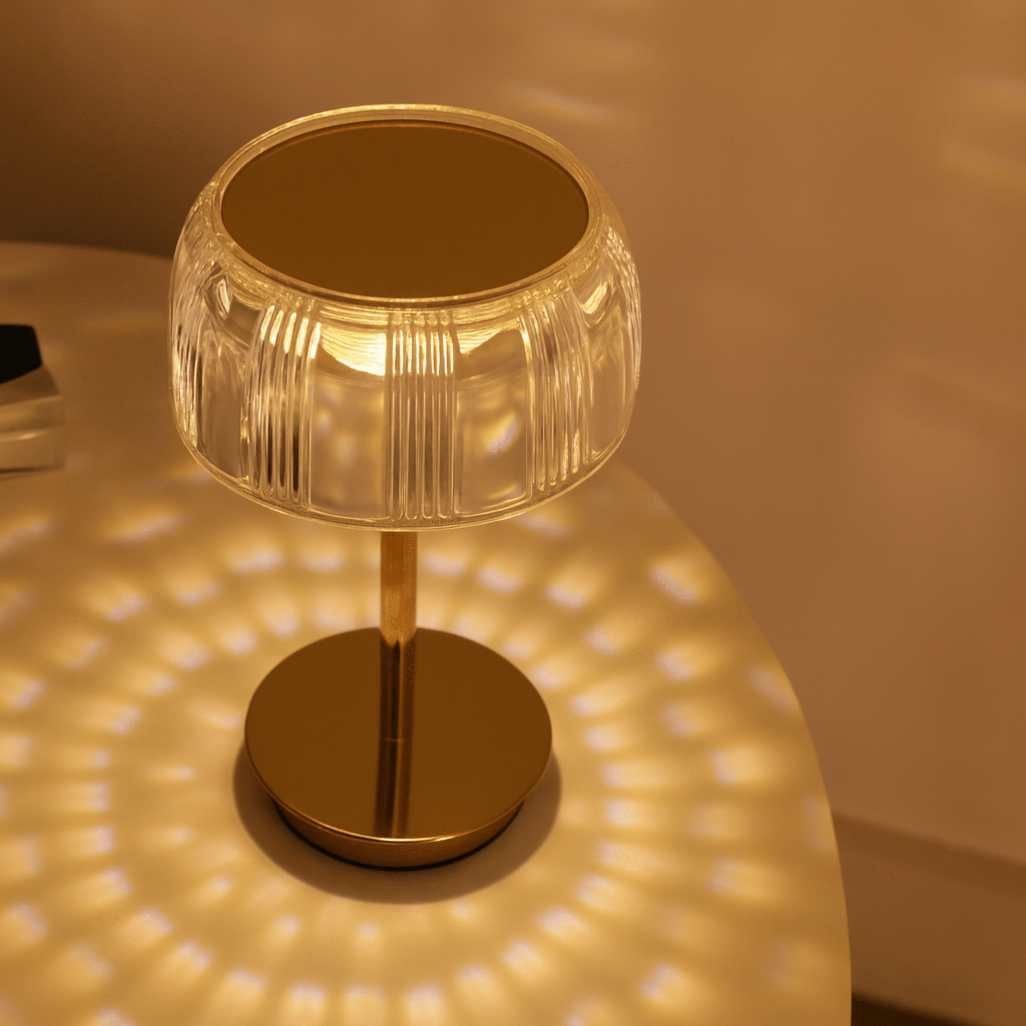 Elegant Ambient Table Lamp | Cordless Design with Adjustable Light Tones | Versatile Mood Lighting for Home Decor