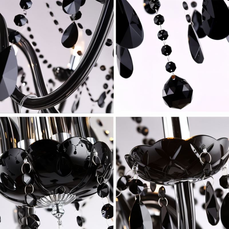 Elegant Modern Crystal Chandelier with Cascading Drops | Luxurious Lighting for Any Room
