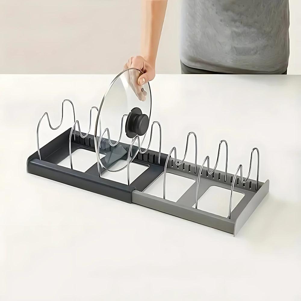 Expandable Pot and Pans Organiser Rack 0