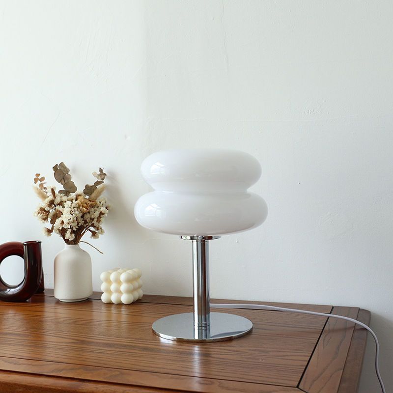 Italian Designer Glass Table Lamp | Modern Sculptural Lighting