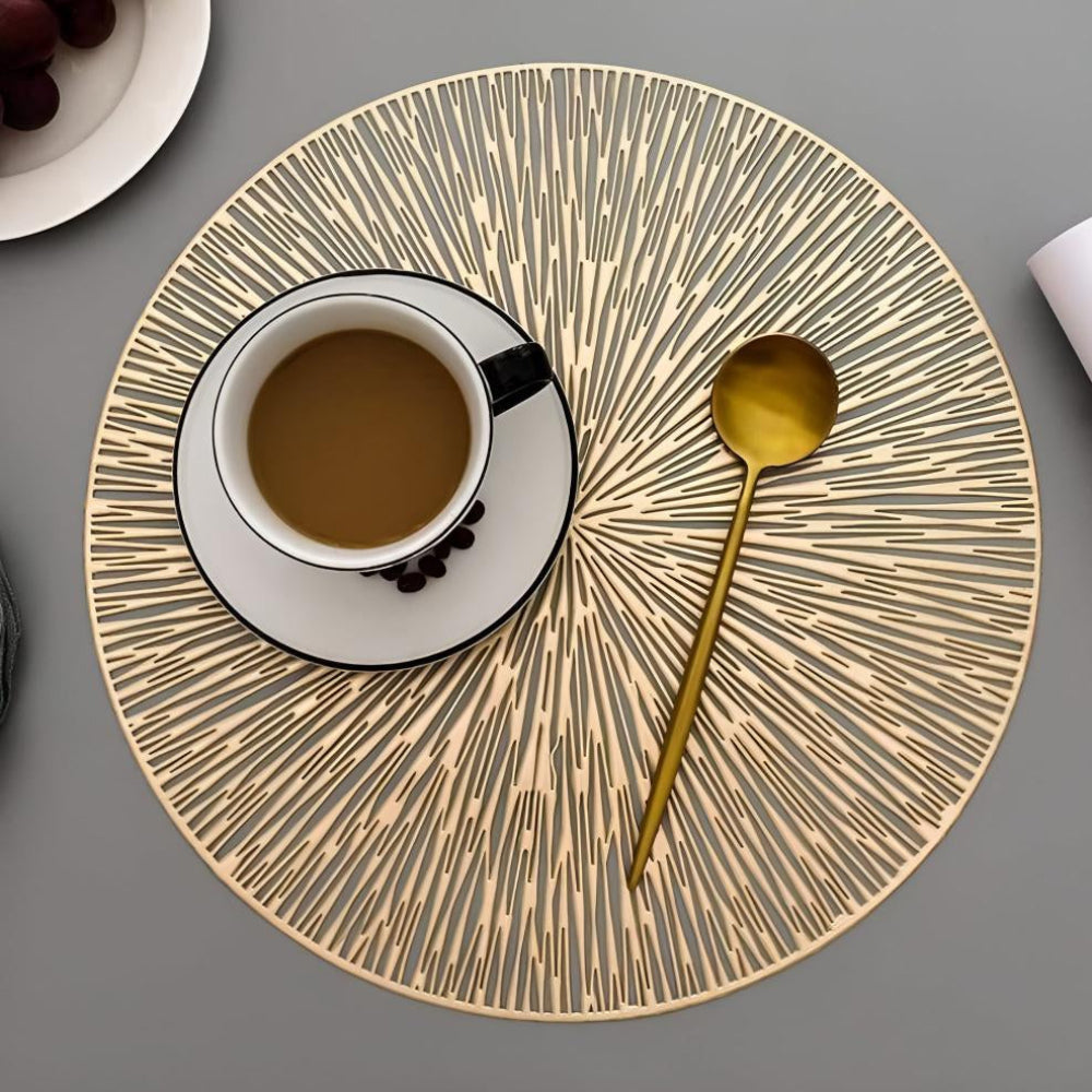 Firework Metallic Table Mat 2