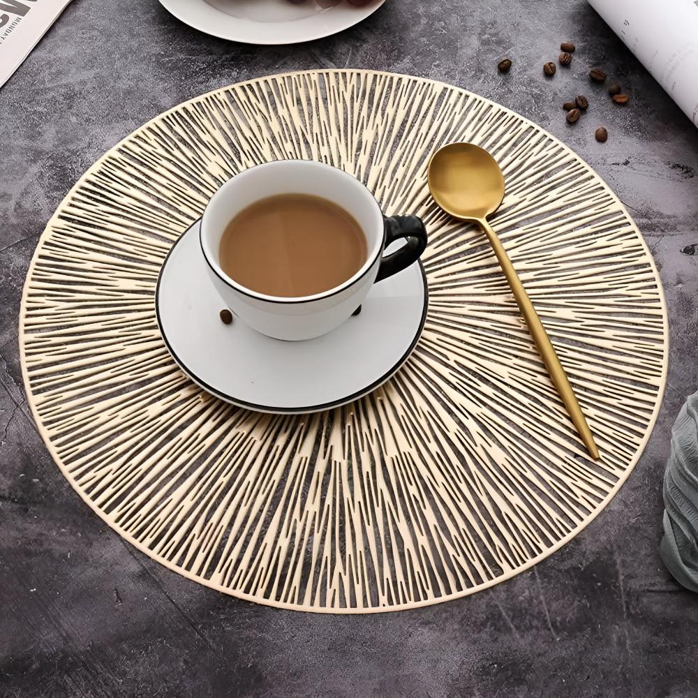 Firework Metallic Table Mat 3