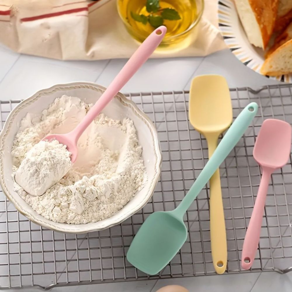 Flexible Silicone Spatula Set | 6 Pcs Set 7