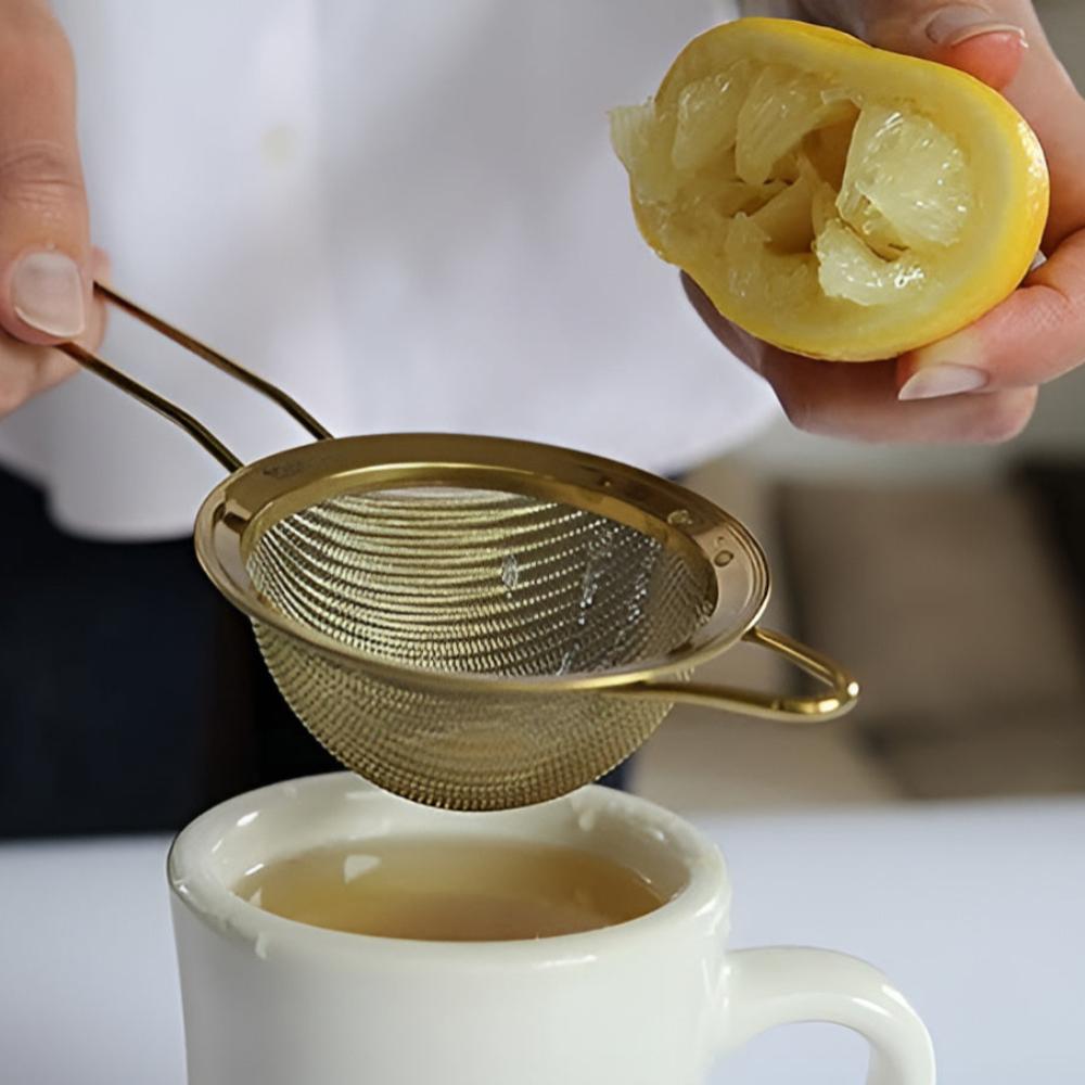Gold Fine Mesh Strainer 2