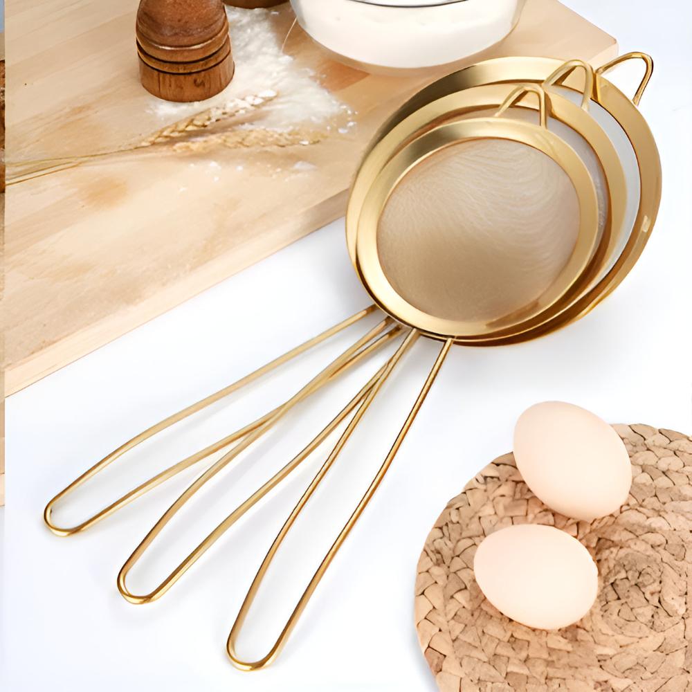 Gold Fine Mesh Strainer 4