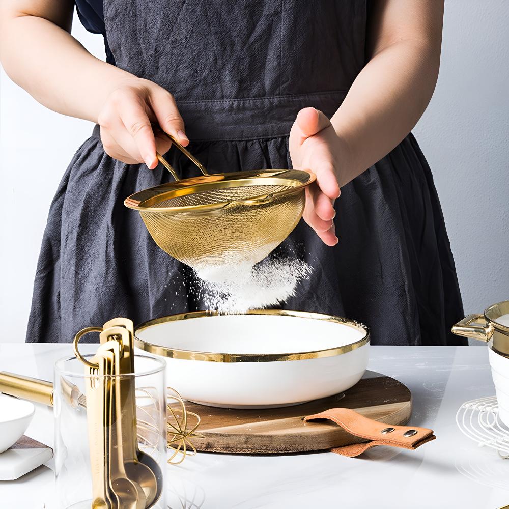Gold Fine Mesh Strainer 5