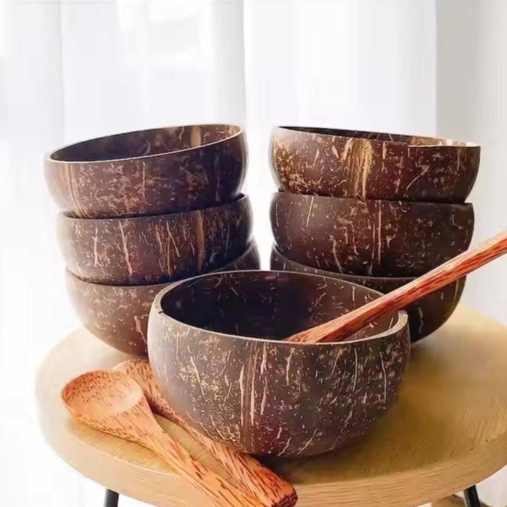 Handcrafted Coconut Bowls 7