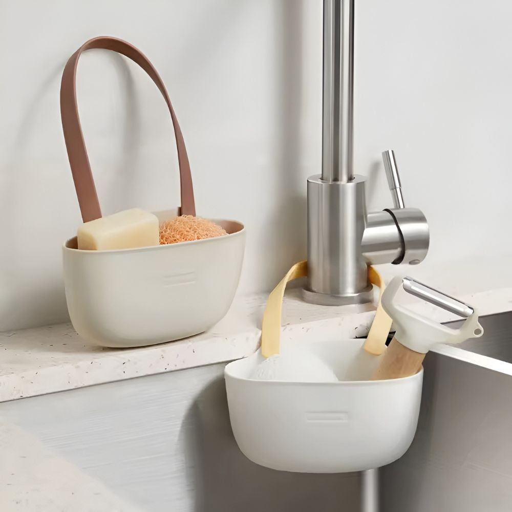 Hanging Silicone Dish Drainer Organiser 1