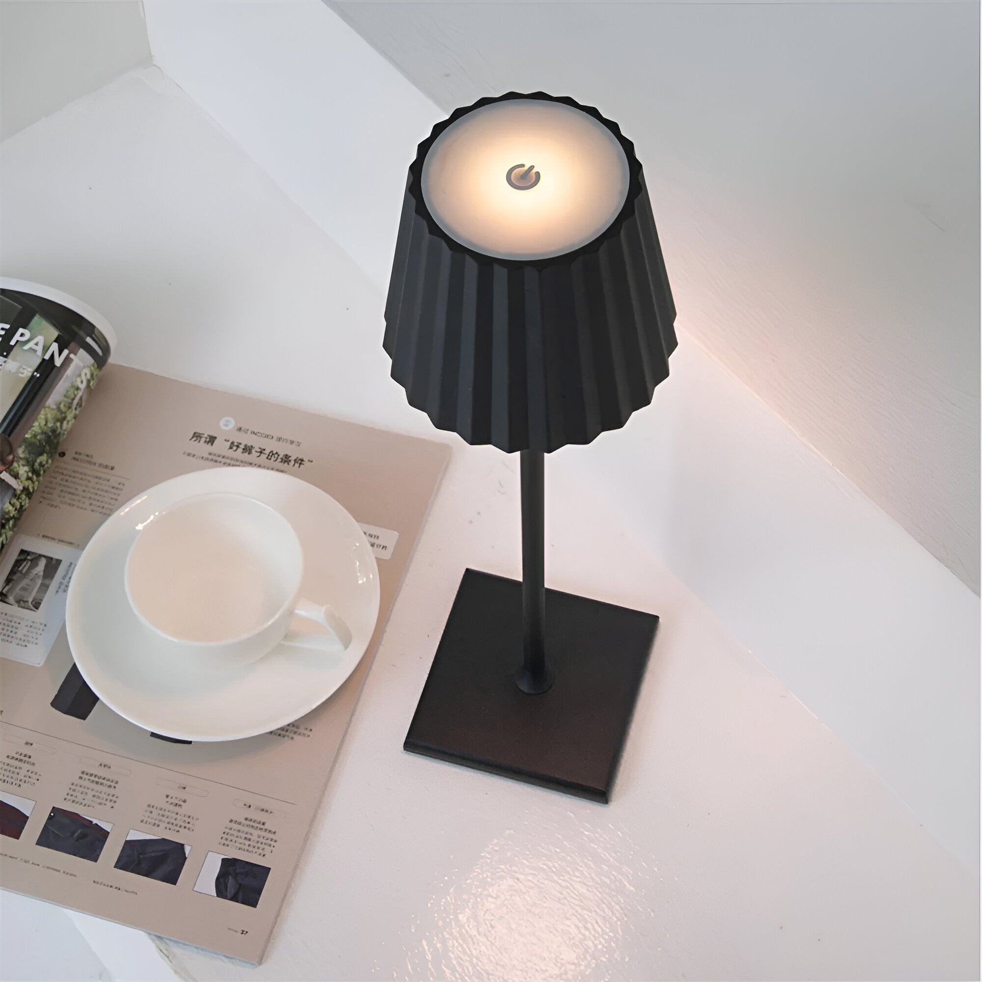 LED Cordless Table Lamp | Touch-Dimmable Modern Design