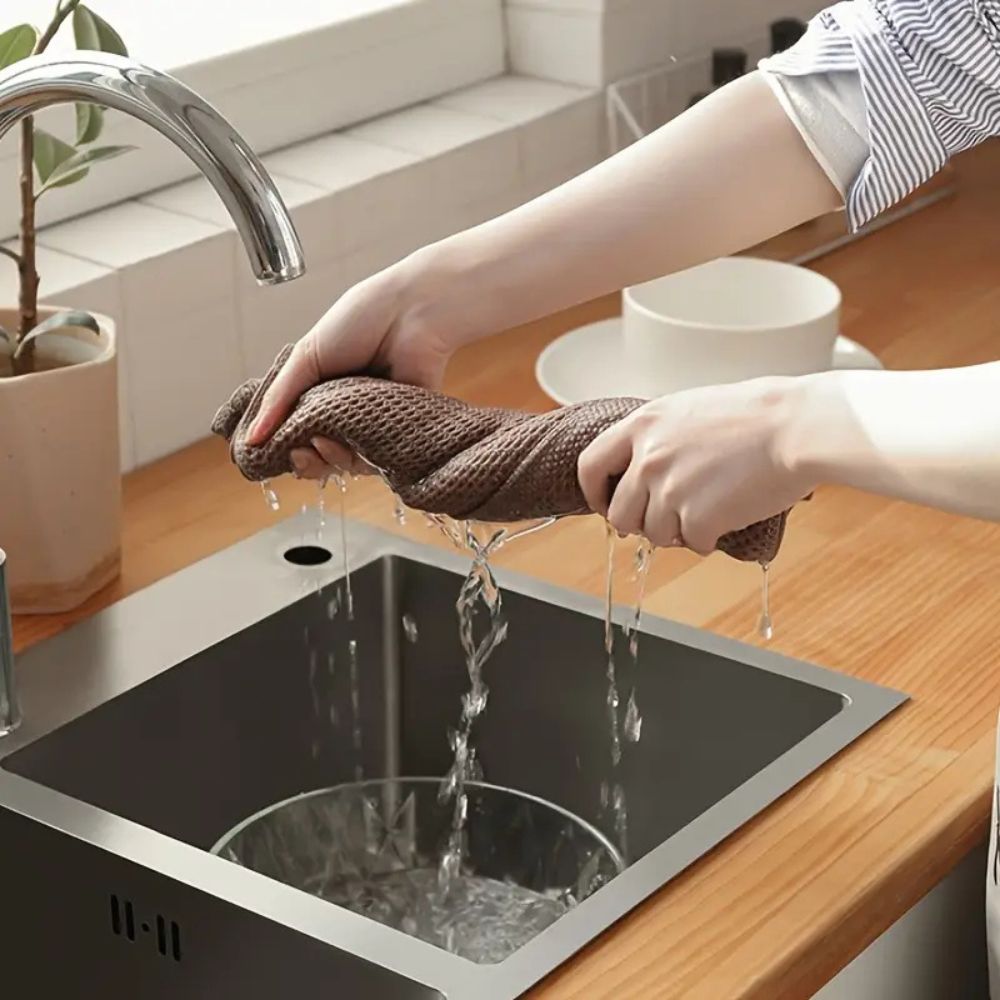 Honeycomb Absorbent Kitchen Towels 6