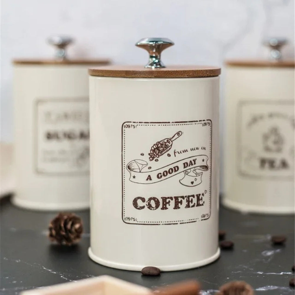 Iron Airtight Storage Canister | 3pcs Set 1