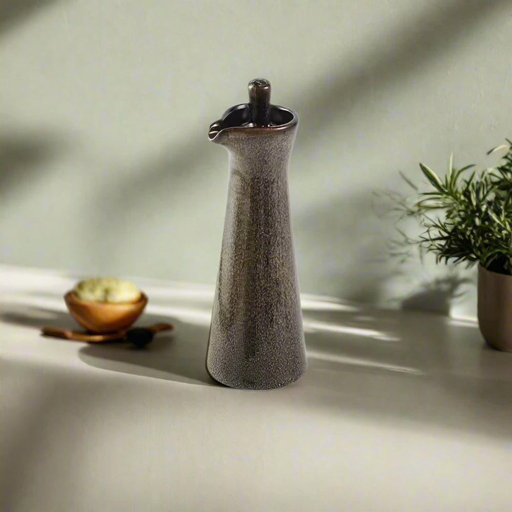 Japanese-Inspired Ceramic Condiment Bottle 4