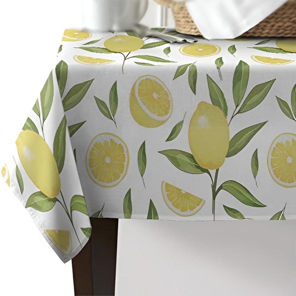 Lemon Leaf Tablecloth 4