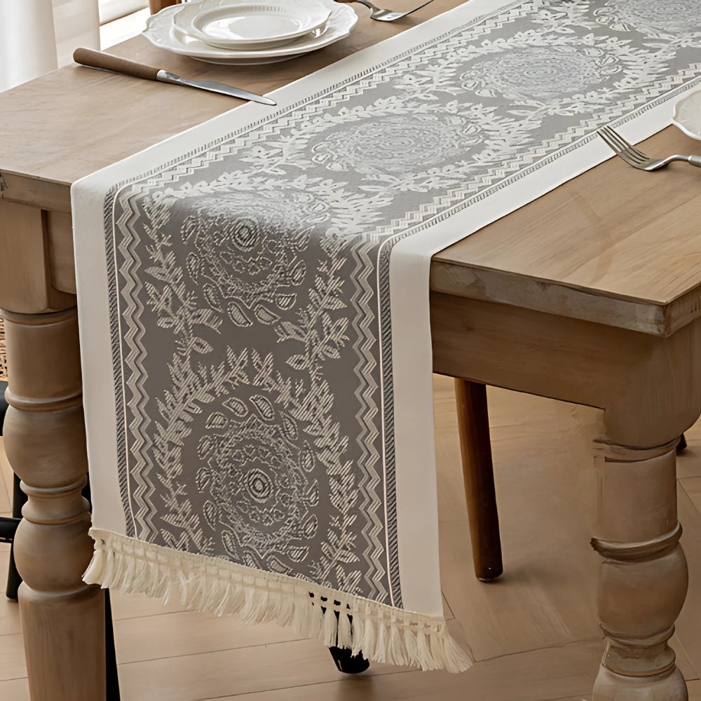 Leona Luxury Linen Table Runner 7