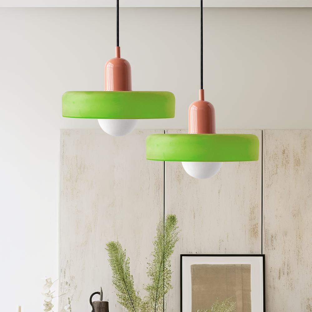 Luminara | Artistic Colorful Glass Kitchen Pendant Lighting Fixture 8