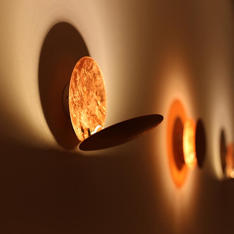 Lunaris | Elegant Modern Dual Disc LED Wall Sconce Light 2