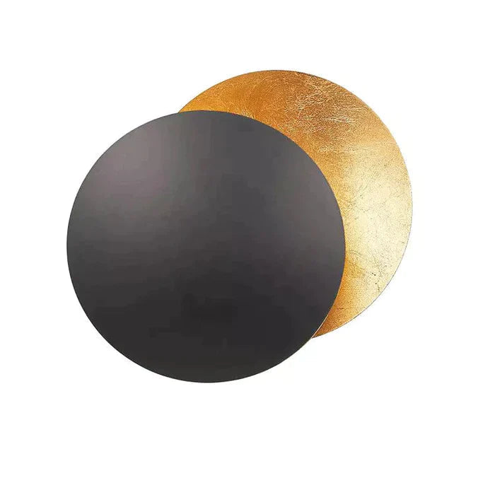 Lunaris | Elegant Modern Dual Disc LED Wall Sconce Light 9