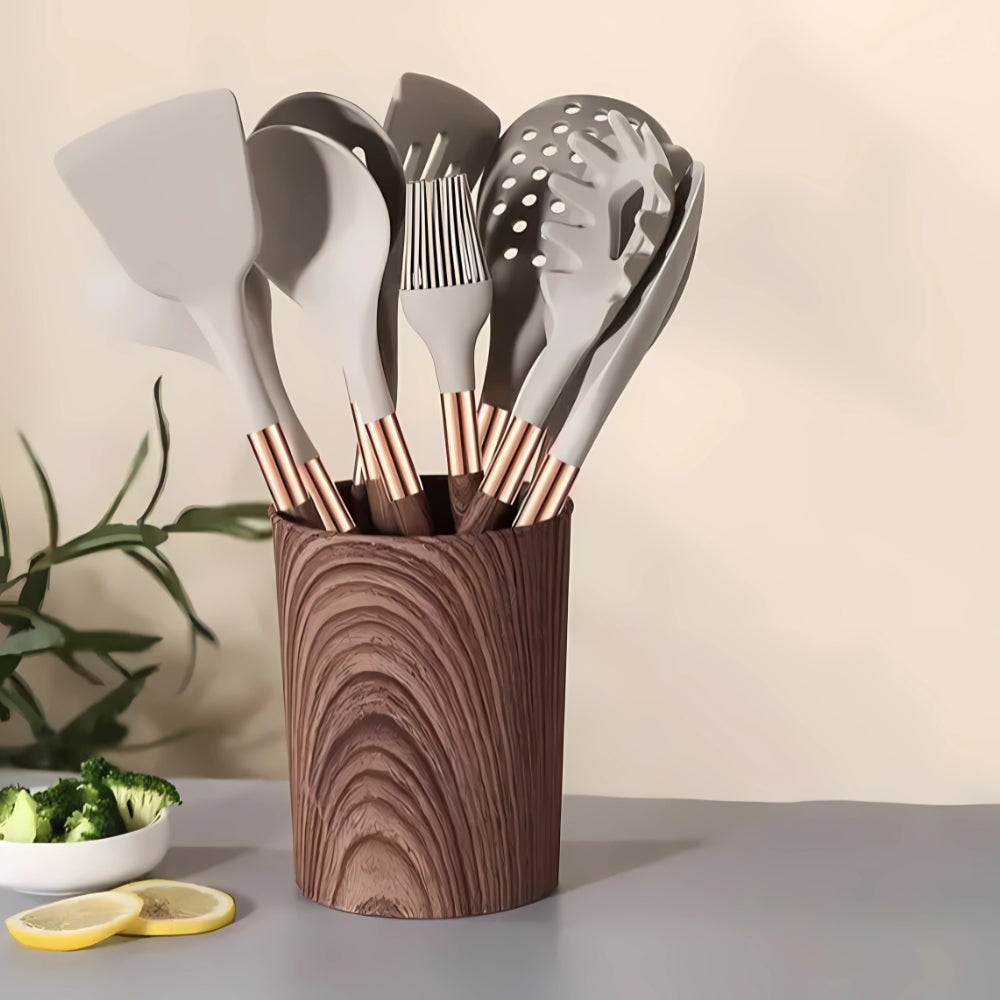 Luxe Silicone Cooking Utensils | 10 Pcs Set 1
